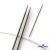 Спицы для вязания металлические d-2.5 мм круговые на тросике 53 см - купить в Волгограде. Цена: 53.90 руб.