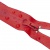 Молния водонепроницаемая PVC Т-7, 90 см, разъемная, цвет (820) красный - купить в Волгограде. Цена: 61.18 руб.