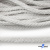 Шнур плетеный d-6 мм круглый, 70% хлопок 30% полиэстер, уп.90+/-1 м, цв.1076-белый - купить в Волгограде. Цена: 588 руб.