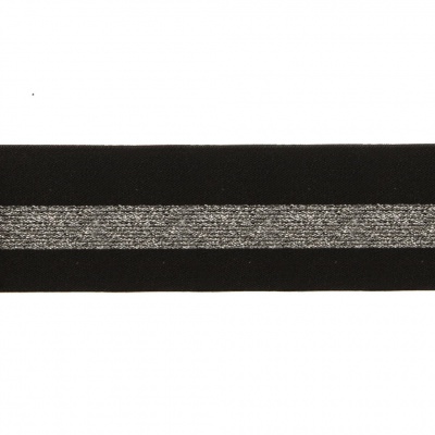 #2/6-Лента эластичная вязаная с рисунком шир.52 мм (45,7+/-0,5 м/бобина) - купить в Волгограде. Цена: 69.33 руб.