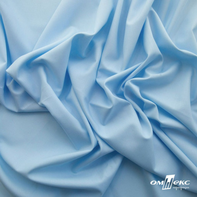 Ткань сорочечная Илер 100%полиэстр, 120 г/м2 ш.150 см, цв.голубой - купить в Волгограде. Цена 290.24 руб.