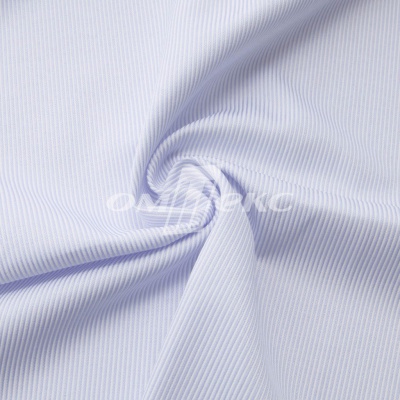 Ткань сорочечная Пула, 115 г/м2, 58% пэ,42% хл, шир.150 см, цв.1-голубой, (арт.107) - купить в Волгограде. Цена 306.69 руб.