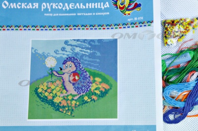 ОМБН-2 Набор для вышивания (бисер+мулине) - купить в Волгограде. Цена: 197.50 руб.
