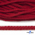 Шнур плетеный d-6 мм, круглый 70% хлопок 30% полиэстер, уп.90+/-1 м, цв.1064-красный - купить в Волгограде. Цена: 588 руб.