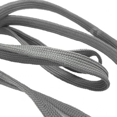 Шнурки т.5 80 см серый - купить в Волгограде. Цена: 16.76 руб.