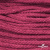 Шнур плетеный d-6 мм, 70% хлопок 30% полиэстер, уп.90+/-1 м, цв.1068-фуксия - купить в Волгограде. Цена: 588 руб.