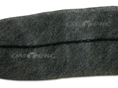 WS7225-прокладочная лента усиленная швом для подгиба 30мм-графит (50м) - купить в Волгограде. Цена: 16.97 руб.