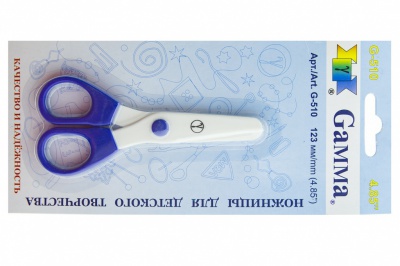Ножницы G-510 детские 123 мм - купить в Волгограде. Цена: 137.45 руб.