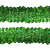 Тесьма с пайетками D4, шир. 30 мм/уп. 25+/-1 м, цвет зелёный - купить в Волгограде. Цена: 1 087.39 руб.