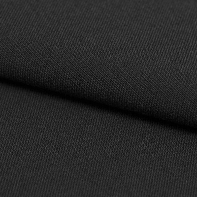 Костюмная ткань с вискозой "Рошель", 250 гр/м2, шир.150см, цвет чёрный - купить в Волгограде. Цена 438.12 руб.