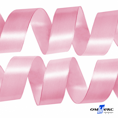 050-нежно-розовый Лента атласная упаковочная (В) 85+/-5гр/м2, шир.50 мм (1/2), 25+/-1 м - купить в Волгограде. Цена: 120.46 руб.
