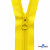 Спиральная молния Т5 131, 60 см, автомат, цвет жёлтый - купить в Волгограде. Цена: 14.21 руб.