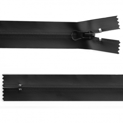 Молния водонепроницаемая PVC Т-7, 20 см, неразъемная, цвет чёрный - купить в Волгограде. Цена: 21.56 руб.