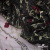 Сетка с вышивкой "Мадрид" 135 г/м2, 100% нейлон, ширина 130 см, Цвет 4/Черный - купить в Волгограде. Цена 980 руб.