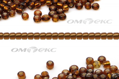 Бисер (SL) 11/0 ( упак.100 гр) цв.53 - коричневый - купить в Волгограде. Цена: 53.34 руб.