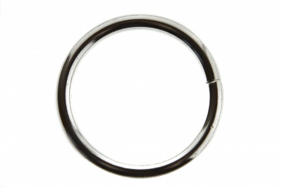 Кольцо металлическое d-38 мм, цв.-никель - купить в Волгограде. Цена: 4.89 руб.