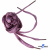 Шнурки #107-01, плоские 130 см, цв.розовый металлик - купить в Волгограде. Цена: 35.45 руб.