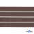 Репсовая лента 005, шир. 6 мм/уп. 50+/-1 м, цвет коричневый - купить в Волгограде. Цена: 88.45 руб.