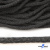 Шнур плетеный d-6 мм круглый, 70% хлопок 30% полиэстер, уп.90+/-1 м, цв.1088-т.серый - купить в Волгограде. Цена: 588 руб.