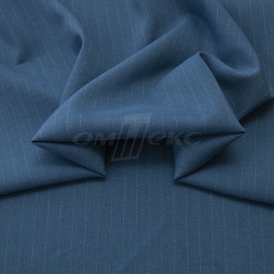 Костюмная ткань "Жаклин", 188 гр/м2, шир. 150 см, цвет серо-голубой - купить в Волгограде. Цена 430.84 руб.