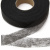Прокладочная лента (паутинка) DF23, шир. 15 мм (боб. 100 м), цвет чёрный - купить в Волгограде. Цена: 1.13 руб.