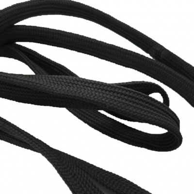 Шнурки т.5 110 см черный - купить в Волгограде. Цена: 23.25 руб.
