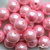 0404-00108-Бусины пластиковые под жемчуг "ОмТекс", 16 мм, (уп.50гр=24+/-1шт) цв.101-св.розовый - купить в Волгограде. Цена: 44.18 руб.