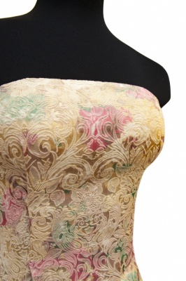 Ткань костюмная (принт) T005 3#, 270 гр/м2, шир.150см - купить в Волгограде. Цена 610.65 руб.