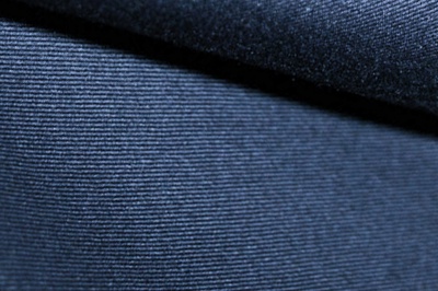 Ткань костюмная 8874/3, цвет темно-синий, 100% полиэфир - купить в Волгограде. Цена 433.60 руб.