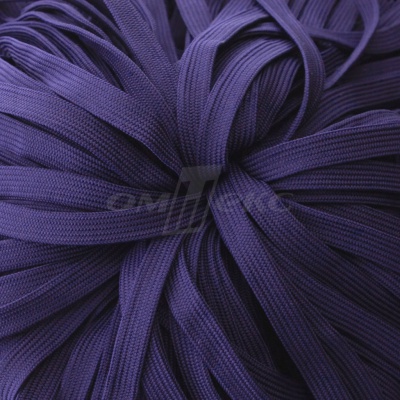 Шнур 15мм плоский (100+/-1м) №10 фиолетовый - купить в Волгограде. Цена: 10.21 руб.