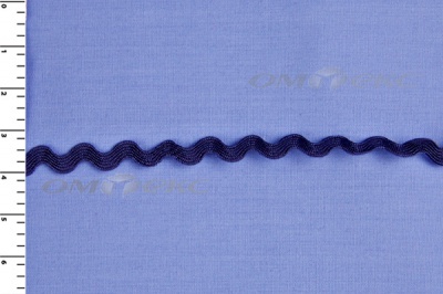 Тесьма плетеная "Вьюнчик"/т.синий - купить в Волгограде. Цена: 48.03 руб.