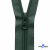 Спиральная молния Т5 890, 80 см, автомат, цвет т.зелёный - купить в Волгограде. Цена: 16.61 руб.