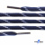 Шнурки #107-19, круглые 130 см, двухцветные цв.тём.синий/белый - купить в Волгограде. Цена: 22.14 руб.