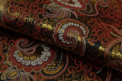 Ткань костюмная жаккард, 135 гр/м2, шир.150см, цвет бордо№6 - купить в Волгограде. Цена 441.95 руб.