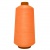 Нитки текстурированные некручёные 457, намот. 15 000 м, цвет оранжевый - купить в Волгограде. Цена: 204.10 руб.