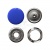 Кнопка рубашечная (закрытая) 9,5мм - эмаль, цв.168 - голубой - купить в Волгограде. Цена: 4.77 руб.