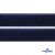 Мягкая петельная лента шир.25 мм, (упак.25 м), цв.т.синий - купить в Волгограде. Цена: 24.50 руб.