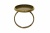 Заготовка для рукоделия металлическая фигурная для кольца 15мм - купить в Волгограде. Цена: 7.44 руб.