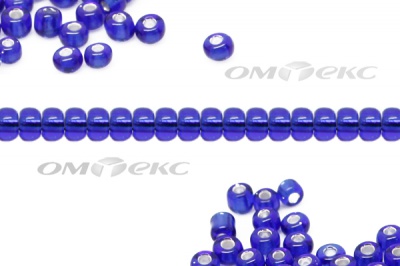Бисер (SL) 11/0 ( упак.100 гр) цв.28 - синий - купить в Волгограде. Цена: 53.34 руб.