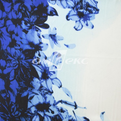 Плательная ткань "Фламенко" 19.1, 80 гр/м2, шир.150 см, принт растительный - купить в Волгограде. Цена 241.49 руб.