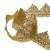 Тесьма металлизированная 0384-0240, шир. 40 мм/уп. 25+/-1 м, цвет золото - купить в Волгограде. Цена: 490.74 руб.