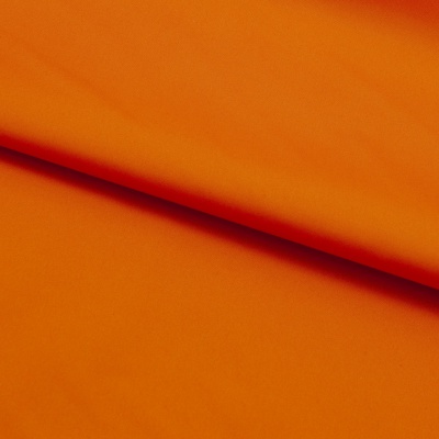 Поли понж (Дюспо) 17-1350, PU/WR, 65 гр/м2, шир.150см, цвет оранжевый - купить в Волгограде. Цена 82.93 руб.