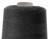 Швейные нитки (армированные) 28S/2, нам. 2 500 м, цвет чёрный - купить в Волгограде. Цена: 139.91 руб.