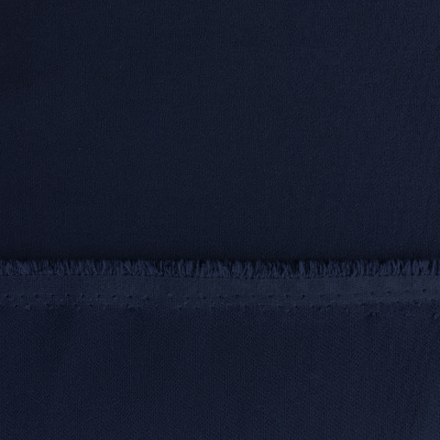 Костюмная ткань "Элис", 220 гр/м2, шир.150 см, цвет т.синий - купить в Волгограде. Цена 308 руб.