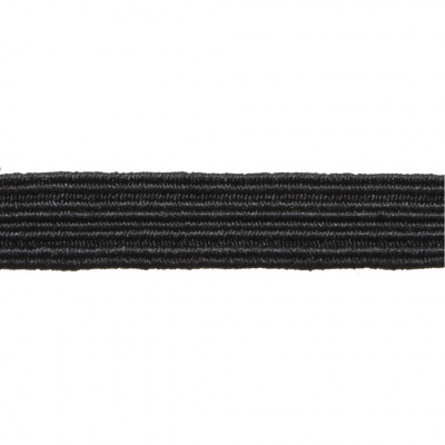 Резинка продежка С-52, шир. 7 мм (20 шт/10 м), цвет чёрный - купить в Волгограде. Цена: 1 338.93 руб.
