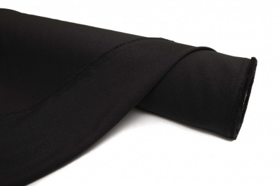 Ткань костюмная 24880 2022, 220 гр/м2, шир.150см, цвет чёрный - купить в Волгограде. Цена 446.45 руб.