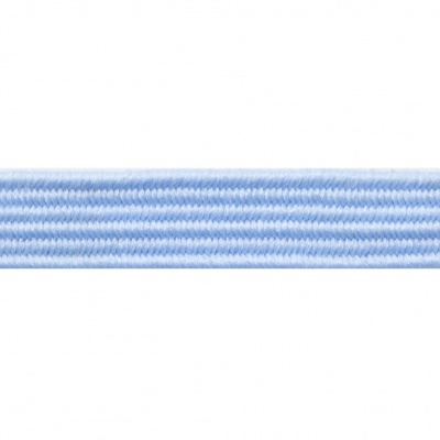 Резиновые нити с текстильным покрытием, шир. 6 мм ( упак.30 м/уп), цв.- 108-голубой - купить в Волгограде. Цена: 155.22 руб.