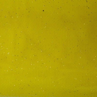 Сетка Глиттер, 24 г/м2, шир.145 см., желтый - купить в Волгограде. Цена 117.24 руб.