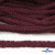 Шнур плетеный d-6 мм круглый, 70% хлопок 30% полиэстер, уп.90+/-1 м, цв.1070-бордовый - купить в Волгограде. Цена: 588 руб.
